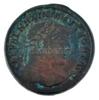 Római Birodalom / Thesszaloniki / Galerius 300-301. AE Follis bronz (10,27g) T:VF Roman Empire / Thessalonica / Galerius 300-301. AE Follis bronze "GAL VAL MAXIMIANVS NOB CAES / GENIO POPV-L-I ROMANI - T?" (10,27g) C:VF