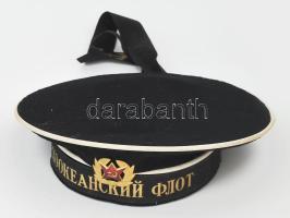 Szovjet tengeralattjárós egyenruha, sapka és zubbony, kitüntetésekkel