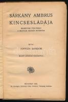 Jovicza Sándor: Sárkány Ambrus kincsesládája. Regényes történet a magyar ifjúság számára. Biczó Andr...