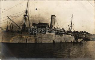 1916 K.u.k. Kriegsmarine S.M. Dampfer IV (ex Gastein). photo (EK)