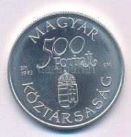 1993. 500Ft Ag "Régi dunai hajók - Árpád" kapszulában T:BU Adamo EM129