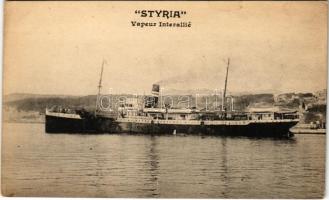 K.u.K. Kriegsmarine S.M. Dampfer XII (ex Styria) / Vapeur Interallie (EK)