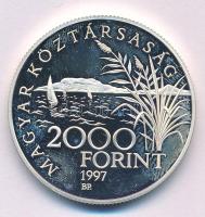 1997. 2000Ft Ag "Régi balatoni hajók / Helka & Kelén" kapszulában T:UNC (eredetileg PP...