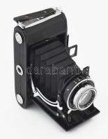 Zeiss Ikon, fényképezőgép, Novar-Anastigmat objektívvel, sérült bőr tokban