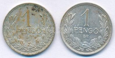 1938-1939. 1P Ag (2xklf) T:XF patina Adamo P6