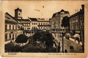 Przemysl, Plac na bramie / Platz am Tor / square, shop of Henryk Blatt (EM)