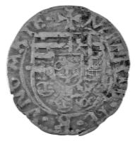 1489. Denár Ag "I. Mátyás" (0,59g) T:XF,VF patina Hungary 1489. Denar Ag "Matthias I&...