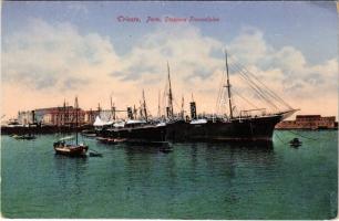 Trieste, Porto, Stazione Transalpine / SS Venus and SS Bosnia (EK)