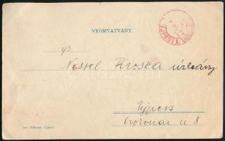 1936 Meghívó az Újpesti M. Kir. Áll. Könyves Kálmán Gimnázium és a Kanizsay Dorottya Leánygimnázium ...