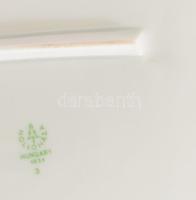 Kossuth Akadémia Katonai Főiskola 1947-1967-1982, Hollóházi porcelán tálka, matricás dekorral, falra...