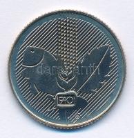 1985. 20Ft Cu-Ni "FAO" kapszulában T:UNC kis patina Adamo EM90