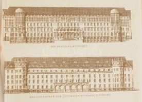 Ebert, Erich et al: Die deutsche Bücherei. Leipzig, 1925. Deutsche Bücherei. Erich Ebert (1880-1934)...
