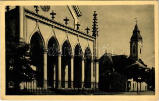 Losonc, Lucenec; templom. Filó Marcel kiadása / church (EK)