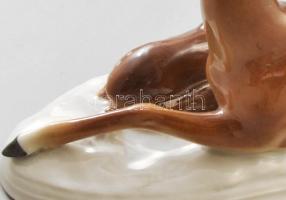 Fasold & Stauch őzpár. Jelzett, kopással, 20x14 cm