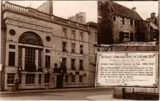 Perth, Fair Maid's House, Salutation Hotel, the oldest established hotel in Scotland (1699)