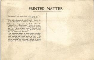 Perth, Fair Maid's House, Salutation Hotel, the oldest established hotel in Scotland (1699)