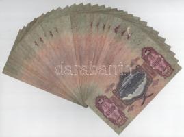 1930. 100P (30x) mind különféle sorozatszámmal "E 736 - E 973" között T:F közte sok szép p...