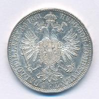 Ausztria 1861A 1Fl Ag "Ferenc József" T:AU kis ph, karc
Austria 1861A 1 Florin Ag "F...