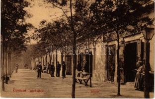 1909 Tamási, Sétatér, üzletek. Jeruzsálem Ede kiadása