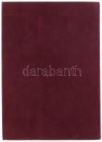 2003 ZMNE emlékérem, Szövetség a Biztonságért, bronz, bársonyborítású tokba ragasztva, d: 9 cm