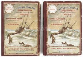 Szavójai Lajos Amádé: Az "Észak csillaga".(,,Stella Polare.") Az Északi sarkitengeren 1899-1900. I-II. kötet. A Magyar Földrajzi Társaság Könyvtára. Bp., Lampel R. Kiadói félvászon kötés, kopottas állapotban.