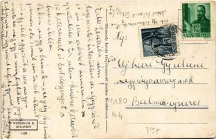 Mezőkövesd, templomból jövet, magyar folklór. Körmendy István kiadása (EK)