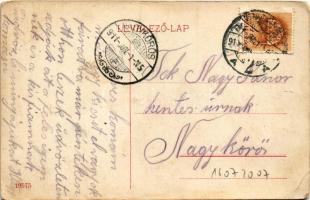 1911 Budapest XII. Svábhegy, Gloriette (EK)