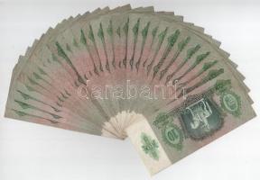 1936. 10P (30x) mind különféle sorozatszámmal "B 030 - B 672" között T:F,VG közte szép pap...