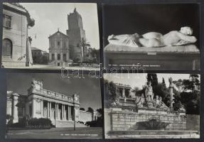 RÓMA - Kb. 97 db MODERN postatiszta olasz város képeslap: szobrok, épületek