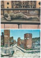POMPEI - 22 db MODERN postatiszta olasz város képeslap