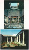 POMPEI - 22 db MODERN postatiszta olasz város képeslap