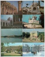 3 db MODERN postatiszta orosz képeslap sorozat 45 lappal / 3 modern unused Russian postcard series w...