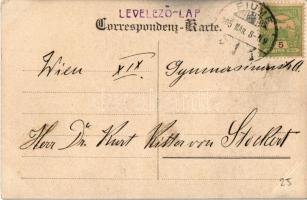 1905 K.u.K. Kriegsmarine, Hipp! Hipp! Hipp! Hurrah! Noch 100 Tage / Cs. és kir. haditengerészeti mat...