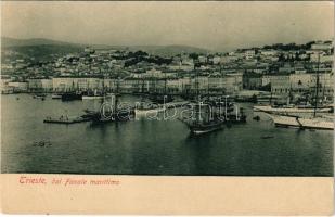 Trieste, Dal Fanale marittimo / port. Fr. Reincke