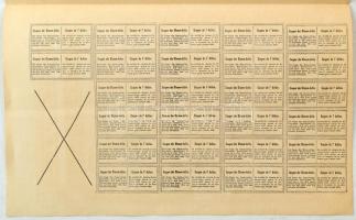 Deés 1880. "Szamosvölgyi Vasút-Társaság" egész törzsrészvénye 500Ft-ról, magyar, német és ...