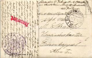 1915 K.u.k. Kriegsmarine Linienschiffsleutnant Egon Lerch, Unterseeboot XIII / Egon Lerch az osztrák...