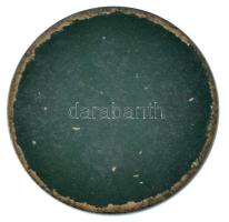 ~1970-1980. "100" sorszámú szerelő telefonvizsgáló festett zsetonja, a sorszám a sárgaréz ...