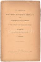 Loserth, J.: Das angebliche Senioratgesetz des Herzogs Bretislaw I. und die Böhmische succession. Wien, 1882. Carl Gerold. 78 + 1 t. Kiadói papírkötésben