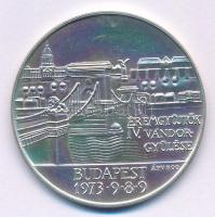 Csucs Viktória (1934-1993) 1973. "Pest - Buda - Óbuda - 1873 / Budapest 1973 - Pro memor urbe c...