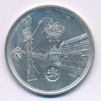 Kovács Dezső (1921-) 1971. "MÉE II. Vándorgyűlése - Győr - Pannonhalma" Ag emlékérem (26,4...