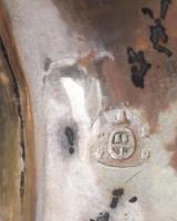 Ezüst(Ag) asztali kínáló, jelzett, m: 9,5 cm, nettó: 100 g