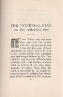 Randall, J[ohn] Herman:

A New Philosophy of Life.

New York-Boston, (1911). H. M. Caldwell &...