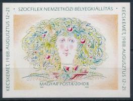 1988 Szocfilex vágott blokk (4.000)