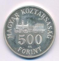 1991. 500Ft Ag "Széchenyi István" T:AU (PP) Adamo EM122