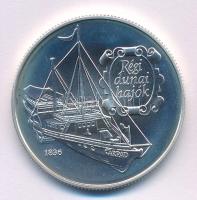1993. 500Ft Ag "Régi dunai hajók - Árpád" kapszulában T:BU Adamo EM129