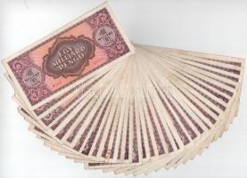 1946. 1.000.000.000P (32x) mind különféle sorozatszámmal "R 002 - R 245" T:F,VG közte szép...