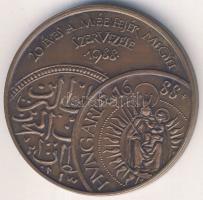 1988. "MÉE - Székesfehérvár - törökök kivonulásának 300. évfordulója" Br emlékérem T:2