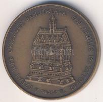 1988. "MÉE - Szent Jobb" Br emlékérem T:2