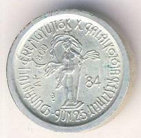 1988. "MÉE - Keszthely" Ag emlékérem 3,6g T:2