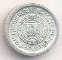 1988. "MÉE - Keszthely" Ag emlékérem 3,6g T:2